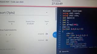 Codejam 2021 #solutions # qualification round