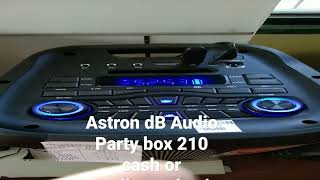 Astron dB Audio 1800w model: Party box 210