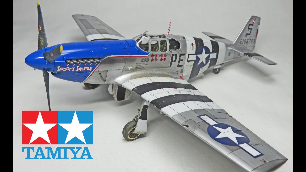 Tamyia 1:48 P-51B "Blue Nose" Mustang - YouTube