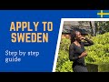 Apply to Swedish Universities | step by step guide | All you need to know for International Students