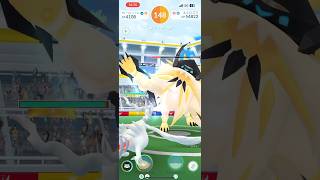 日食ネクロズマ2人討伐月食ネクロズマより楽でした #ポケモンgo #レイドディ