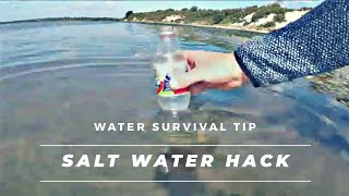 How To Drink Salt Water Safely.