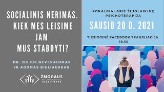 Socialinis nerimas. Kiek mes leisime jam mus stabdyti?