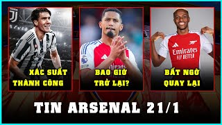 TIN ARSENAL 21/1: SALIBA NGHỈ 2 TUẦN, LIÊN HỆ OSIMHEN, KHÓ MUA SESKO