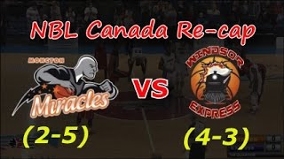 Miracles make it 3 straight by beating Express | NBL Canada