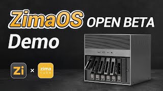 ZimaOS Open Beta × ZimaCube Demo