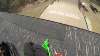 Aaron Wheelz - Mega Ramp - Drop in