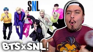 BTS SNL Boy With Luv & MIC Drop LIVE Performance REACTION