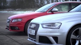 Audi S4 v Audi RS4. Does Supercharging Rule? - /CHRIS HARRIS ON CARS
