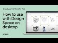 Use the Cricut Joy Foil Transfer Tool on Design Space for Desktop