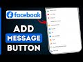 How to Add Send Message Button on Facebook Page Post (2025)