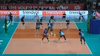 Japan Volleyball Yuki Ishikawa amazing in Perugia Halkbank Ankara