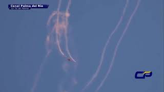 LO100 Glider Aerobatic Airshow PYRO SMOKE 50% Sebastian Almagro Memorial 2018