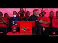 Julius Malema hitting at Nhlanhla Lux and operation dudula.