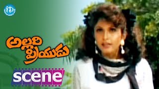 Allari Priyudu Movie Scenes - Ramya Krishna fights with Rajashekar and his Gang