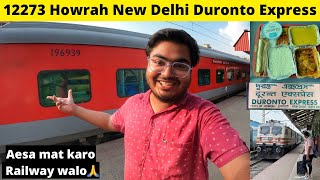 12273 Howrah Duronto Express Journey in AC 3 TIER Asansol-New Delhi #indianrailways