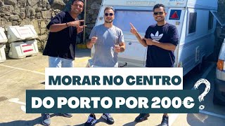 MORANDO NUMA CARAVANA NO PORTO . Uma opção para fugir dos arrendamentos caros no Porto .