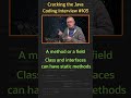 What does static mean? - Cracking the Java Coding Interview