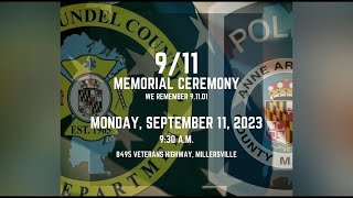9/11 Memorial Ceremony | September 11th, 2023