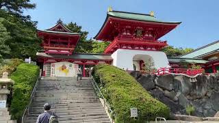 Akama Jingu shrine in Shimonoseki (May 5, 2022)