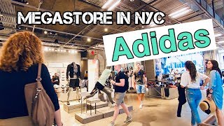 mega Adidas store New York 2019 (4K) .