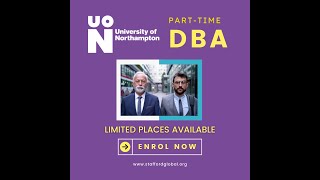 Doctor of Business Administration (Part Time DBA) | University of Northampton