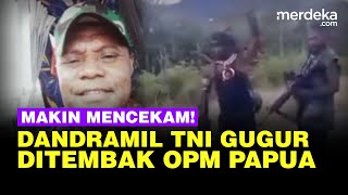 Momen Sadis Danramil TNI Gugur Ditembak OPM Papua saat Kendarai Motor