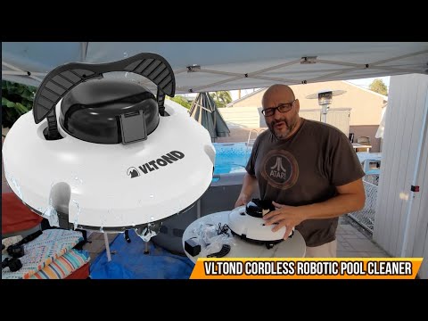 VLTOND Cordless Robotic Pool Cleaner - YouTube