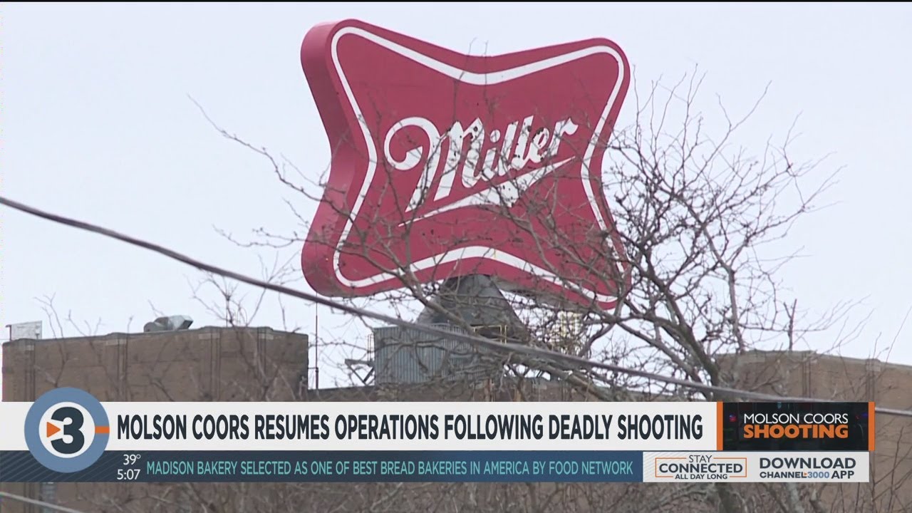 Molson Coors Resumes Operations Following Deadly Shooting - YouTube