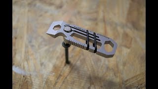 EverRatchet Ratcheting Keychain Multitool