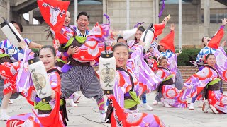 [4K] さぬき舞人　讃岐よさこい in 瀬戸大橋記念公園 2022　記念会館前ステージ (中央)