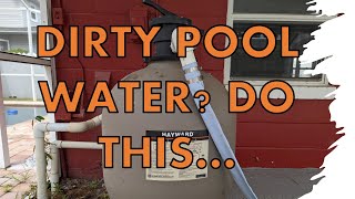 How to EASILY Backwash a Pool SAND FILTER | Quick Step-By-Step Guide