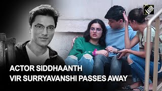 Siddhaanth Vir Surryavanshi passes away, various celebrities arrive at hospital to bid farewell