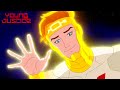 Rocket Meets Lightray Scene | Young Justice 4x18 Rocket, Flash & Forager Visits Supertown Scene