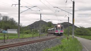 奥羽本線1662M　701系5両編成