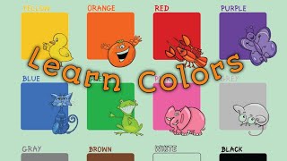 Let's Learn the Colors - Flash Cards
