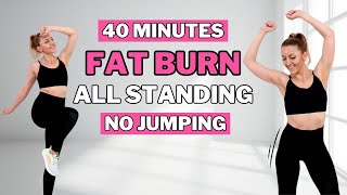 🔥40 Min Low Impact FULL BODY HIIT Workout🔥No Equipment🔥No Jumping🔥No Repeat🔥Super Sweaty🔥