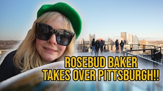 Exploring Pittsburgh with Rosebud Baker - Comedy, Food, and Fun | Tour Vlog