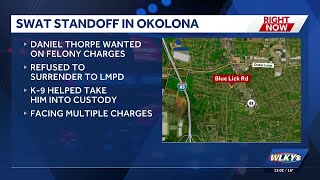 Man facing several charged after SWAT standoff in Okolona