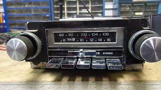 1972-80 Delco Radio GM 2700 AM/FM with 8 Track Player Camaro Trans Am Corvette