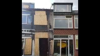 Grote renovatie van het hele huis na verbranding