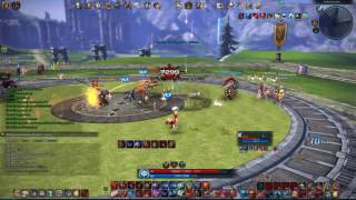 TERA online archer vs warrior PVP (Ruby vs Terru)