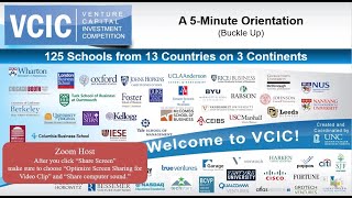 VCIC Orientation Video 2021