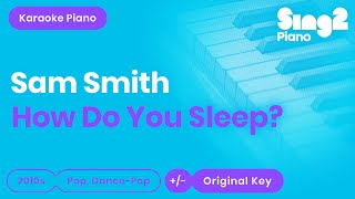 Sam Smith - How Do You Sleep? (Karaoke Piano)