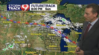 Evening weather May 21, 2023