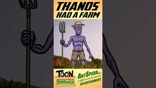How Thanos got THAT body - TOON SANDWICH #funny #thanos #marvel #avengers #mcu #