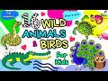 Wild Animals for Kids | Wild Animals Name | Wild Animals Names in English | Explore Animal Kingdom