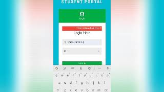 How to login in student portal. For students of APSACS secreteriat