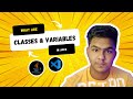 Java Tutorial : Classes , Variables and Datatypes in JAVA | Android Development Course | JAVA Series
