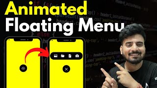 ๐ React Native Animated Floating Menu with Reanimated | Engineer Codewala